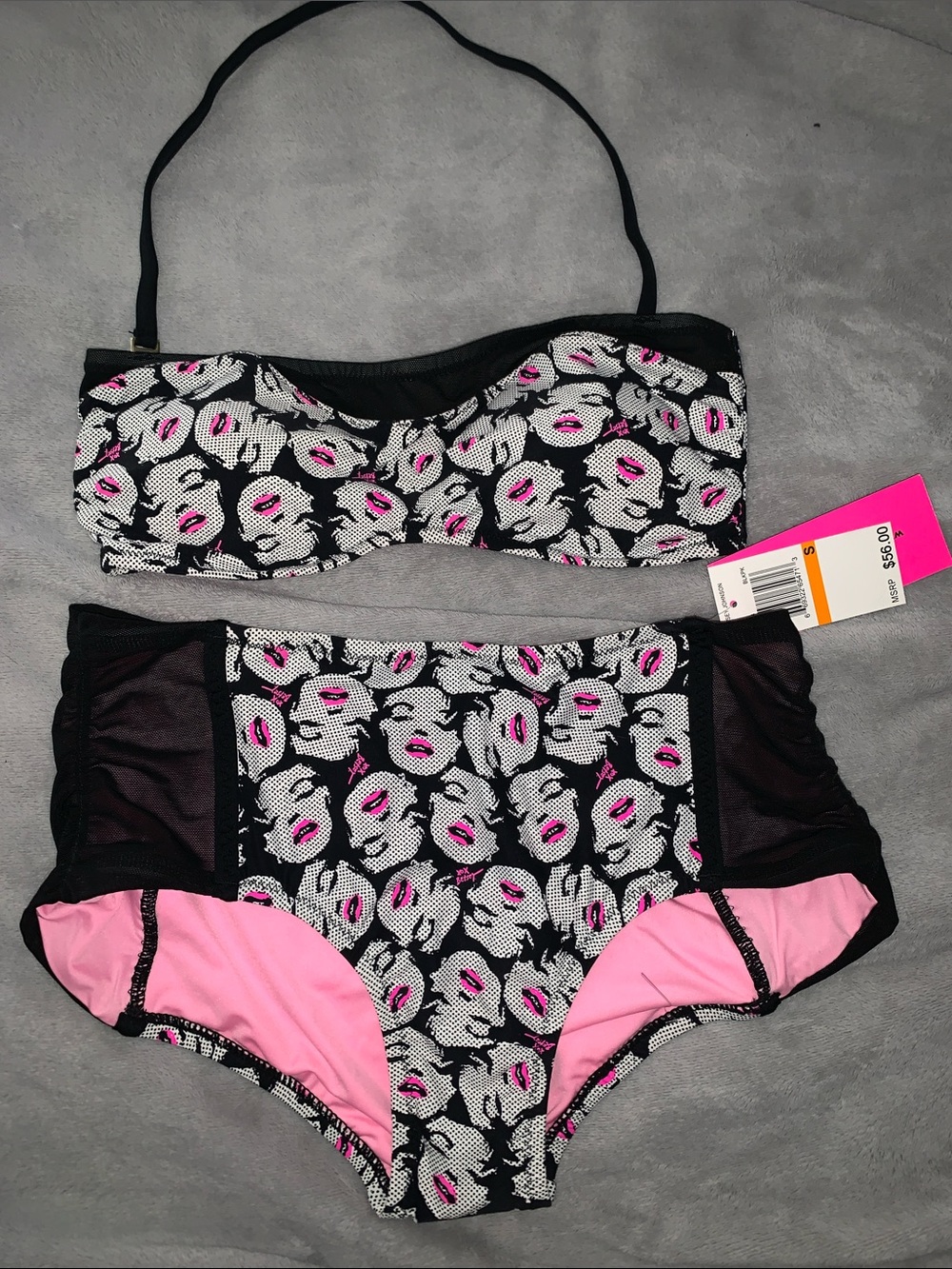 NWT Marilyn Monroe Retro 2pc bikini